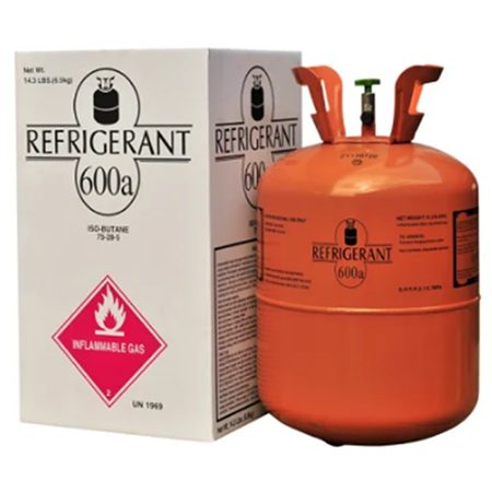 R600a isobutane refrigerant gas